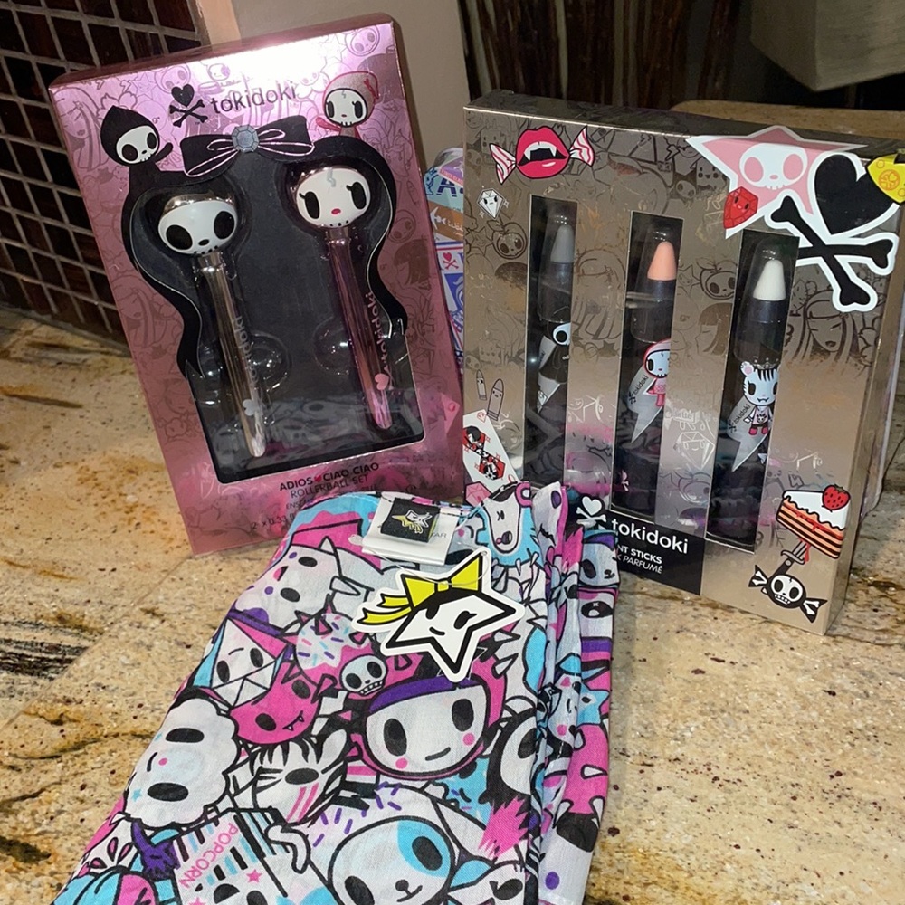 tokidoki ADIOS + Ciao ROLLERBALL Fragrance SET + Siberia PERFUME SCENT STICKS